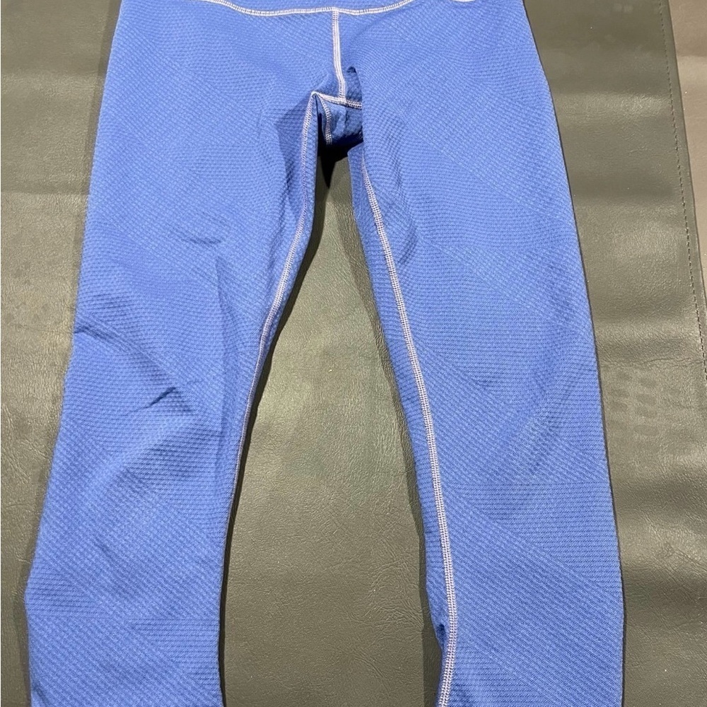 Prana Leggings with White Stitching